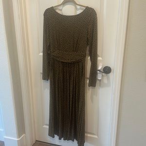 Super cute knit dress looks great with boots